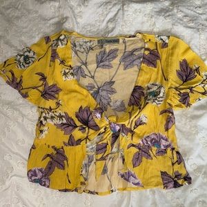 Cropped blouse from Callie Mac! Size Small!!